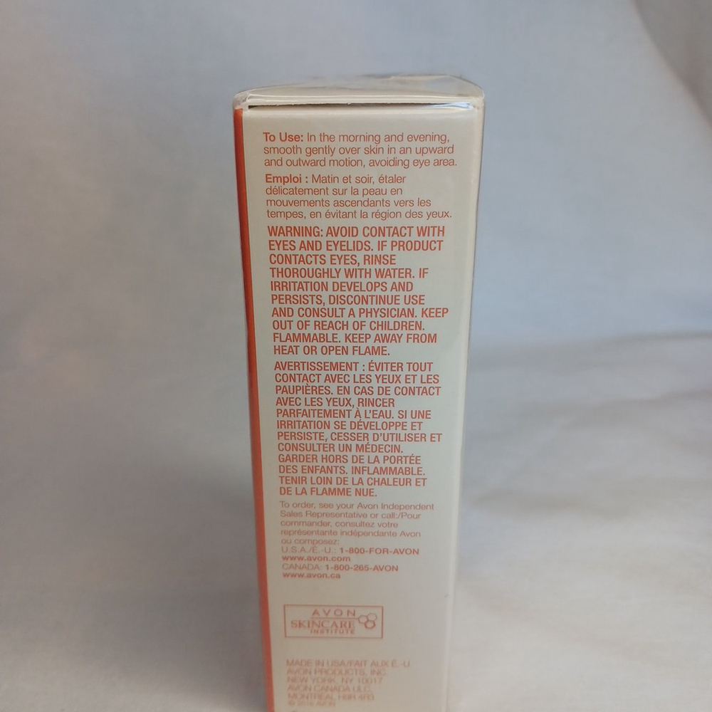 Avon Anew Vitamin C Brightening Face Serum 1 oz - Picture 3 of 3